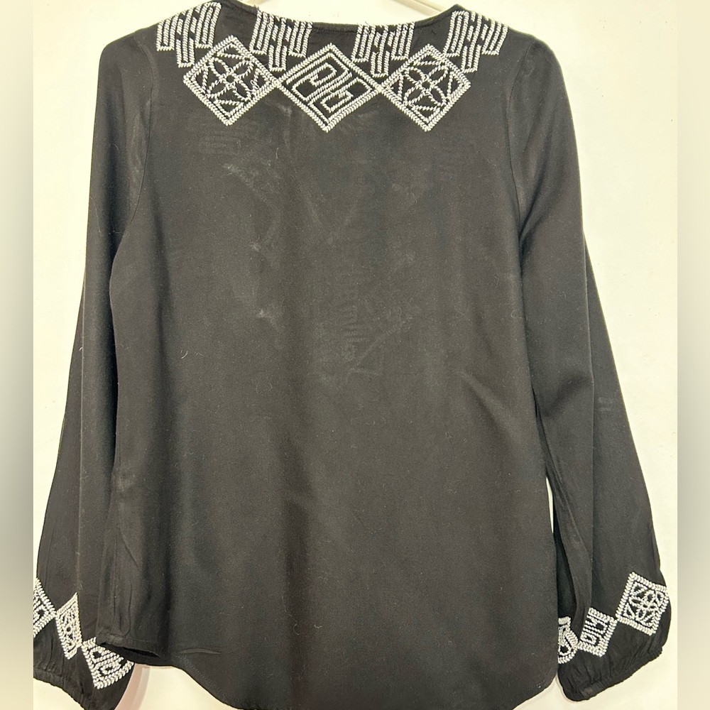 Lucky Brand ~Live in Love~ Blouse - Picture 4 of 7
